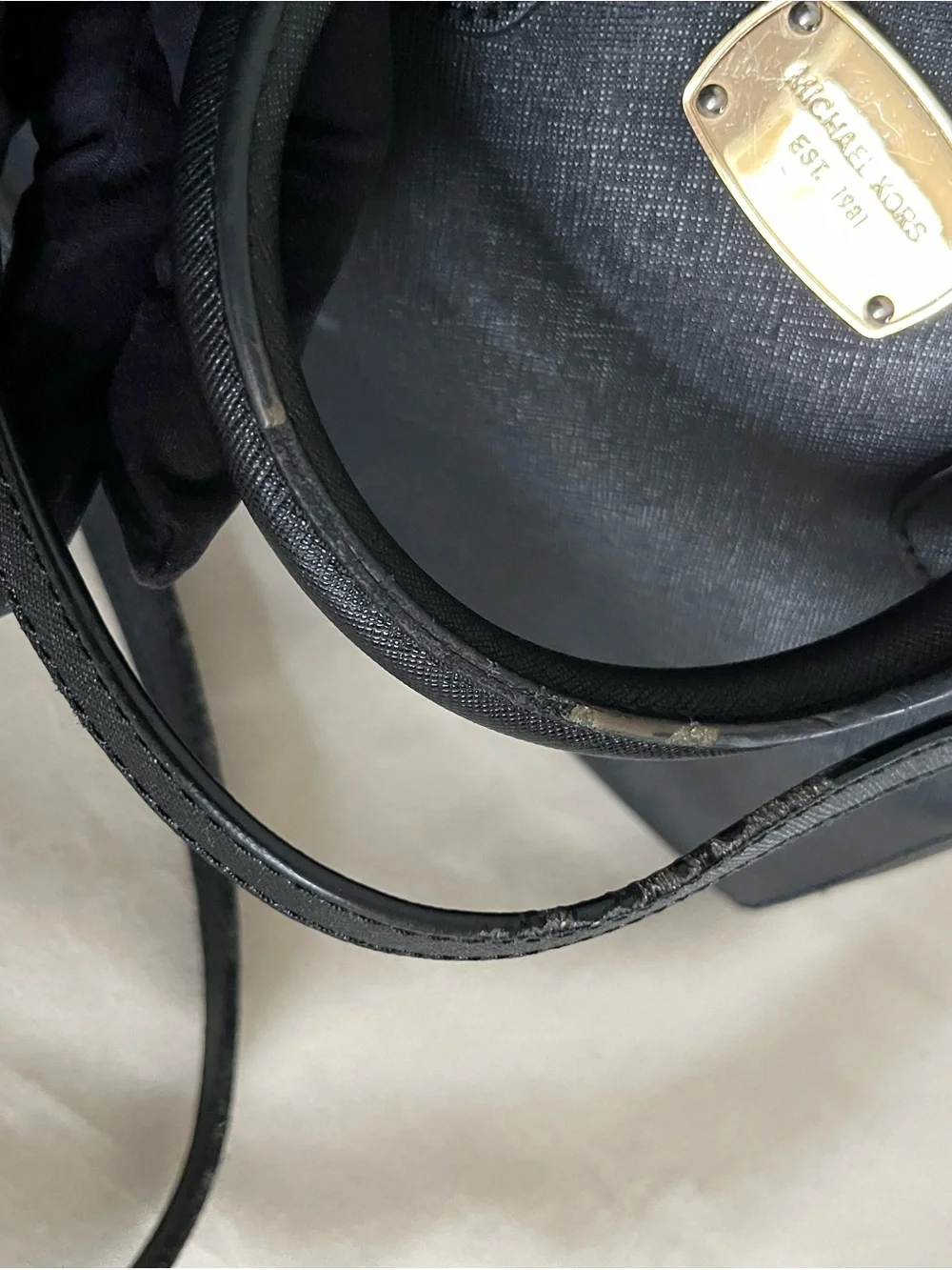 Michael Kors structured dome